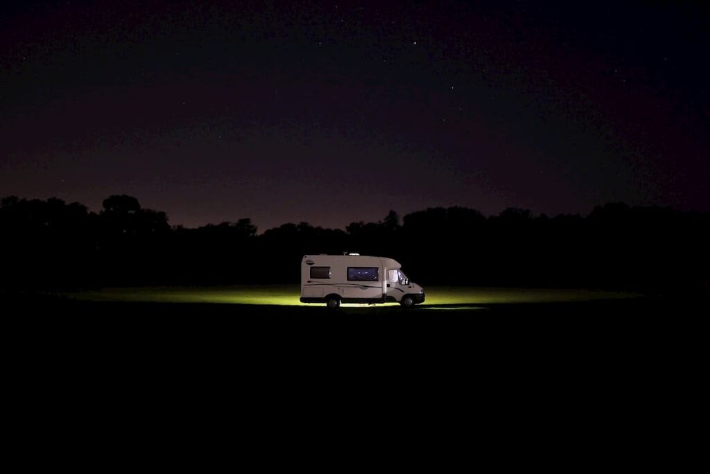 NSW Campervan & Motorhome Rental Night Time