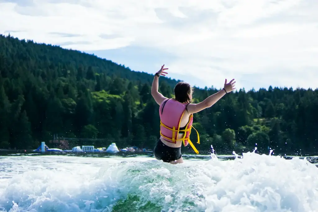 Falling Off A Wakesurf