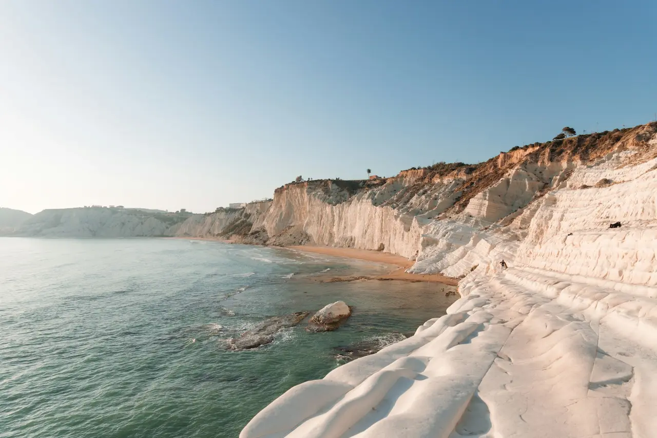 Scala dei Turchi on Sicily Italy